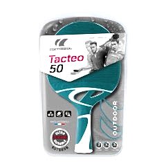 Cornilleau Masa Tenisi Tacteo 50 Turkuaz Mavi (Açık Alan Raketi)