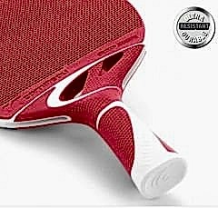 Cornilleau Masa Tenisi Tacteo 50  Kırmızı (Açık Alan Raketi)